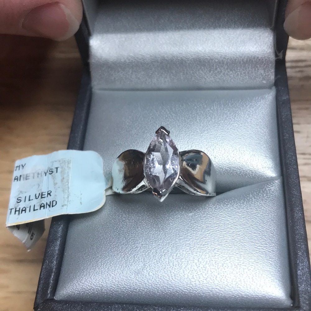Amethyst Sterling Silver Ring